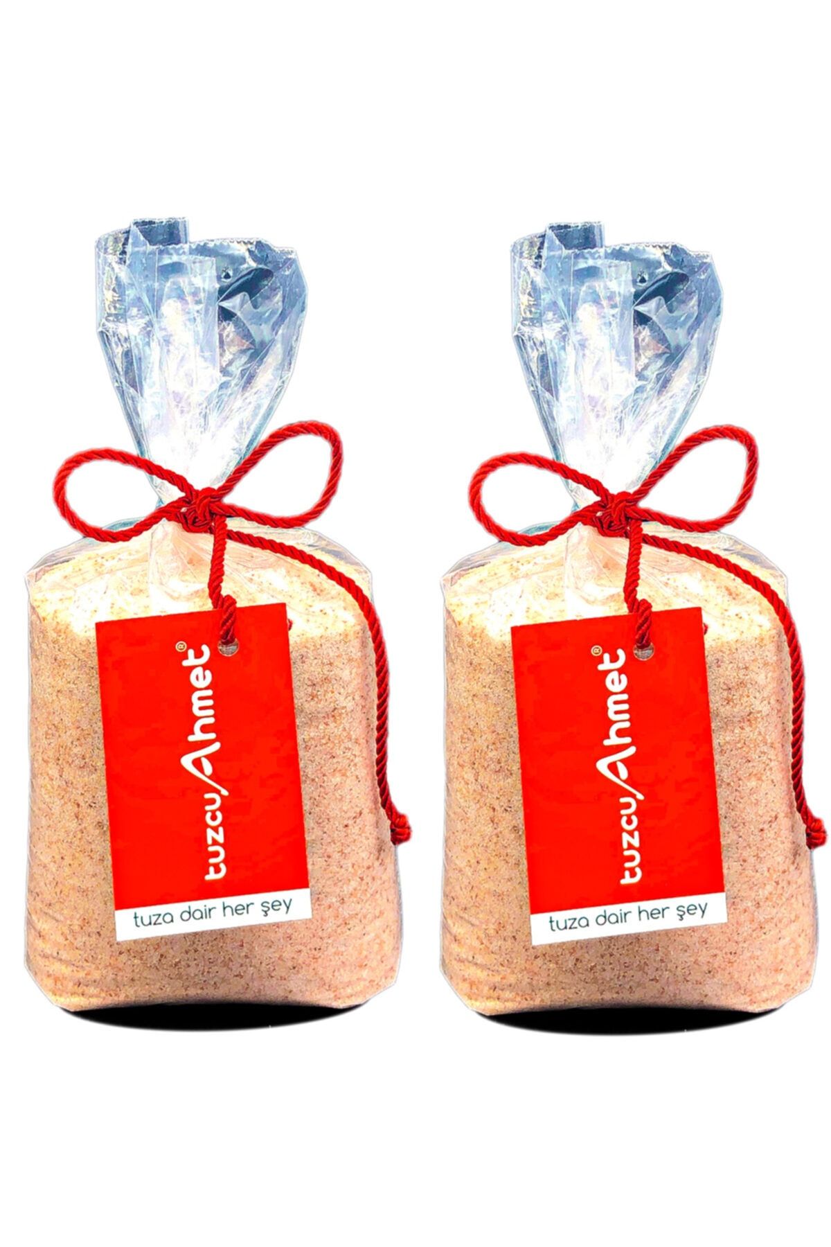 Tuzcu Ahmet 2 Adet 1 Kg Öğütülmüş Doğal Himalaya Kaya Tuzu Pembe