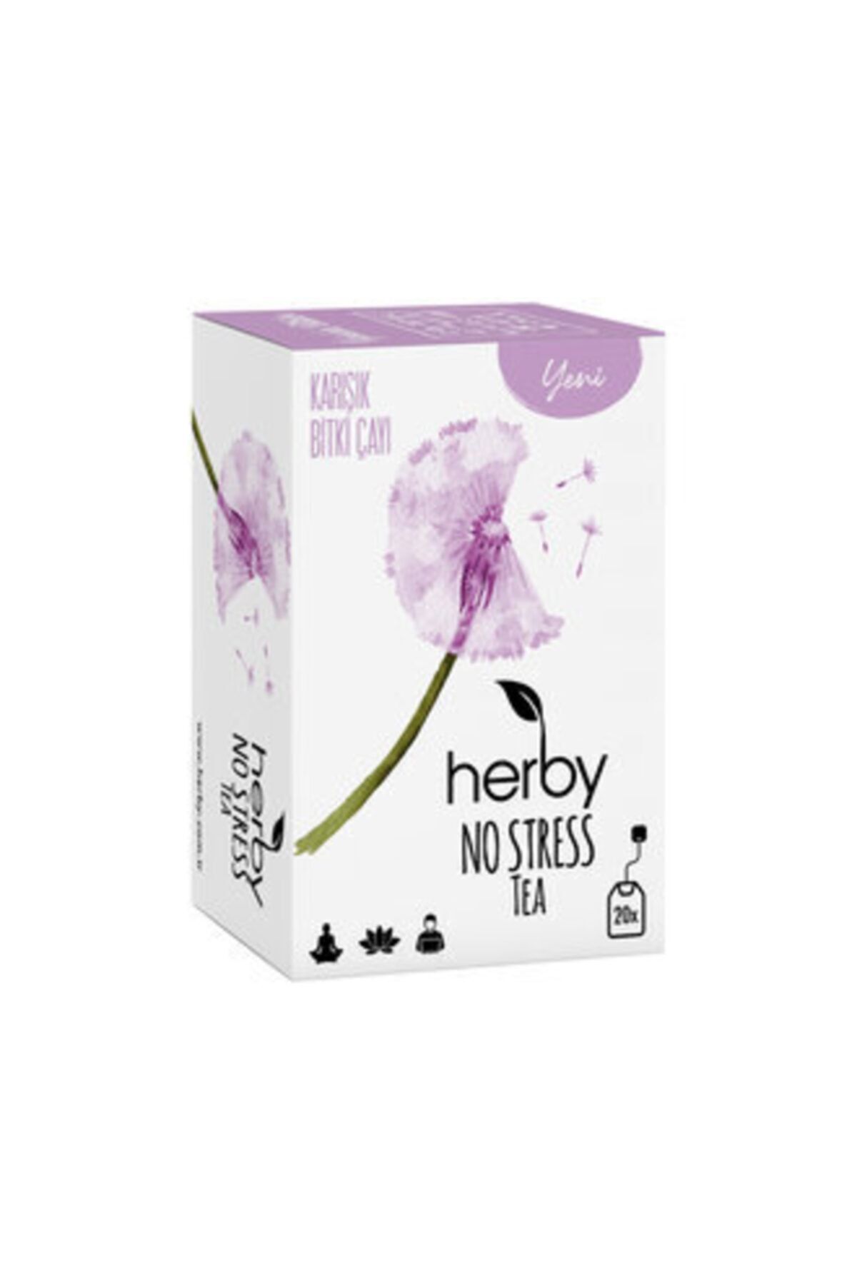 Herby No Stress Tea 20'li Karışık Bitki Çayı 30 G