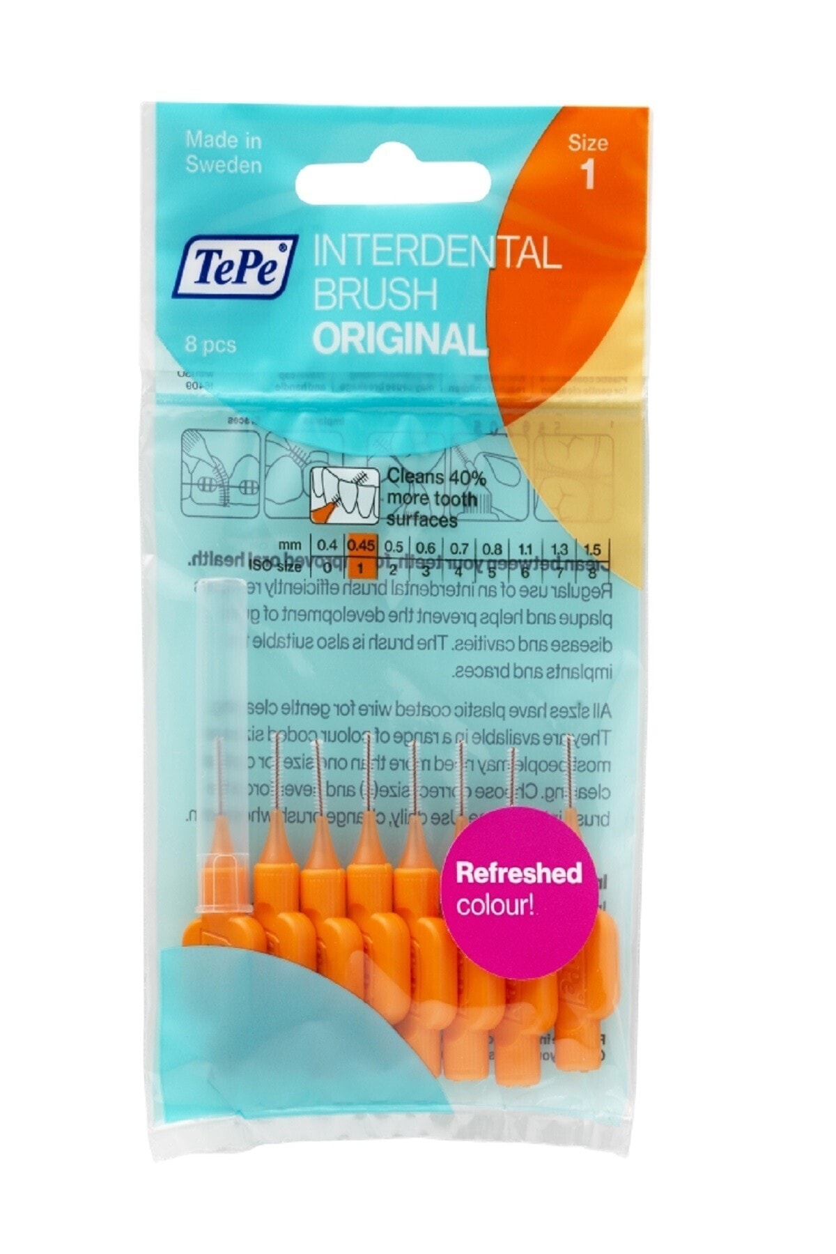 TePe Interdental Arayüz Fırçaları 8Adet