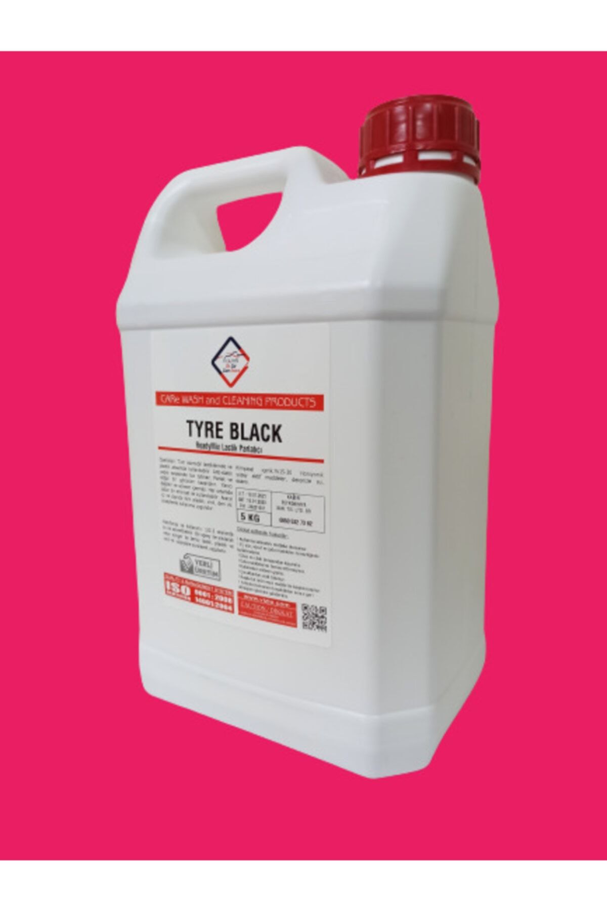 KAİZEN Tyre Black Kullanıma Hazır Lastik Parlatıcı 5 Kg
