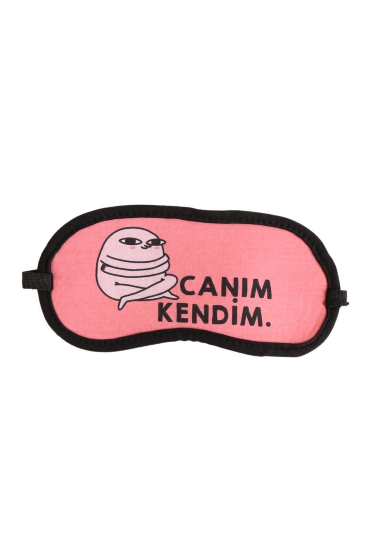 Cetinshop Canım Kendim Pembe Uyku Bandı Göz Bandı