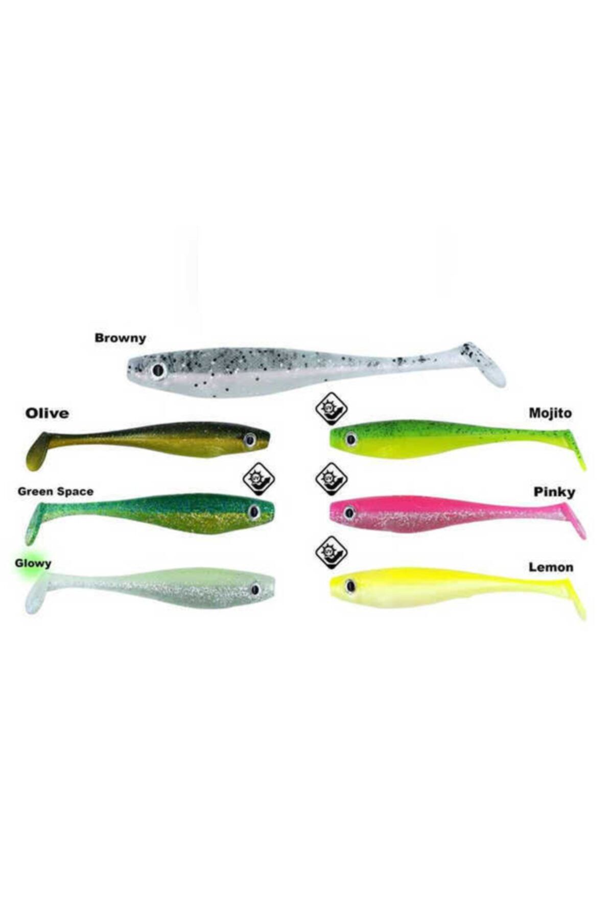 Fujin Shady 10cm Silikon Balık