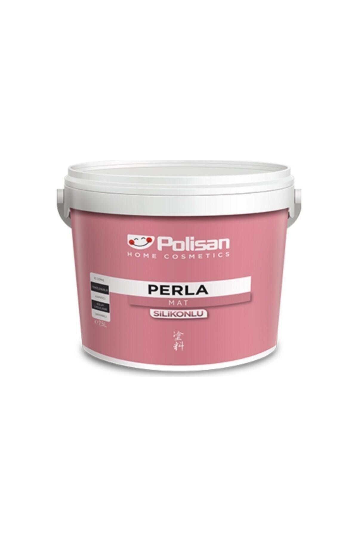 Polisan Perla Silikonlu Mat 12,5 Lt 4301 Elegan Sarı Ci-7243