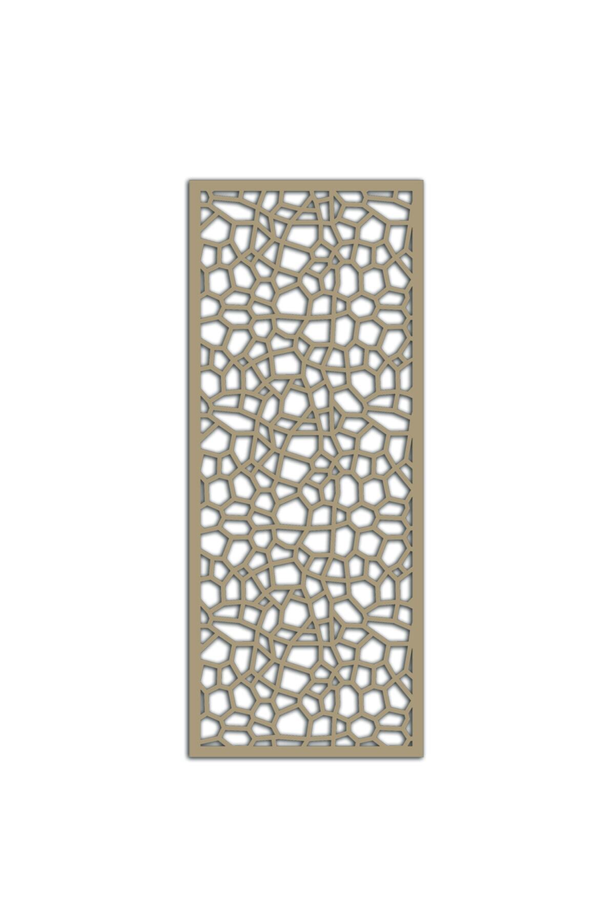 Liar Dekor Liar Ahşap Seperatör (Paravan) - KSP-30 - (10 mm) - (60 cm x 160 cm) - (Ham)