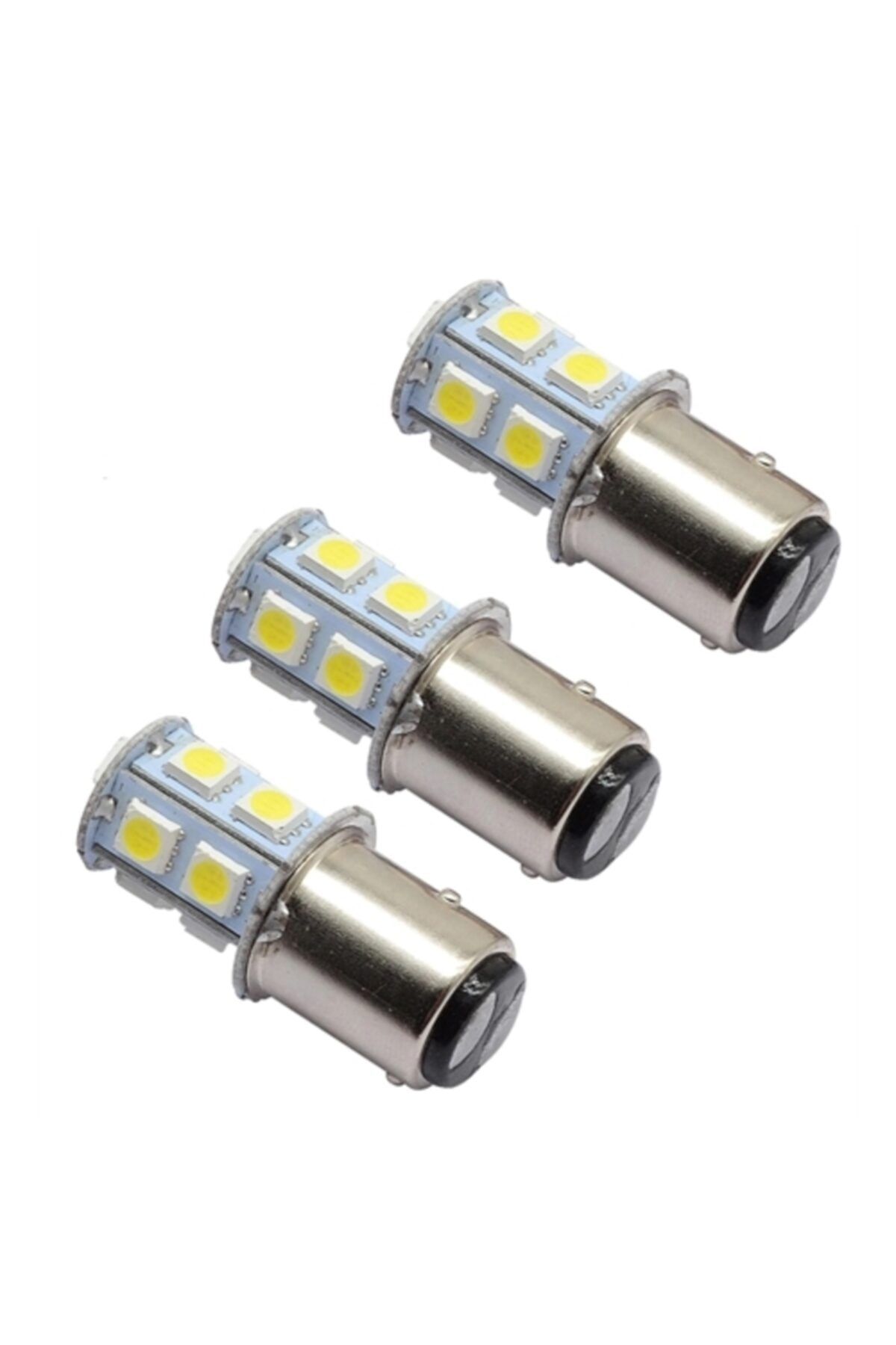 ModaCar 1 Yedekli 1157-1016 Tip Flaşlı 13 Beyaz Led Ampül 428450 1