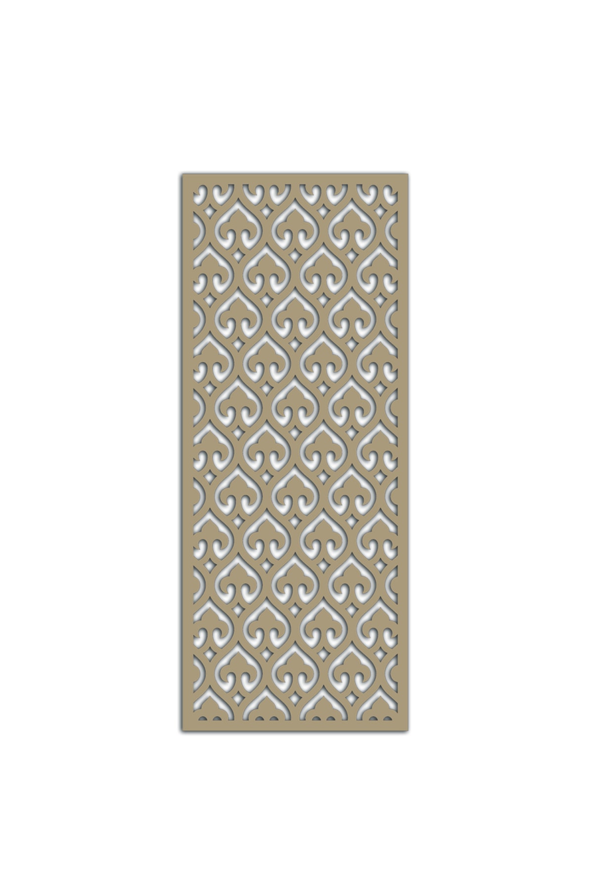 Liar Dekor Liar Ahşap Seperatör (Paravan) - KSP-28 - (18 mm) - (100 cm x 210 cm) - (Ham)