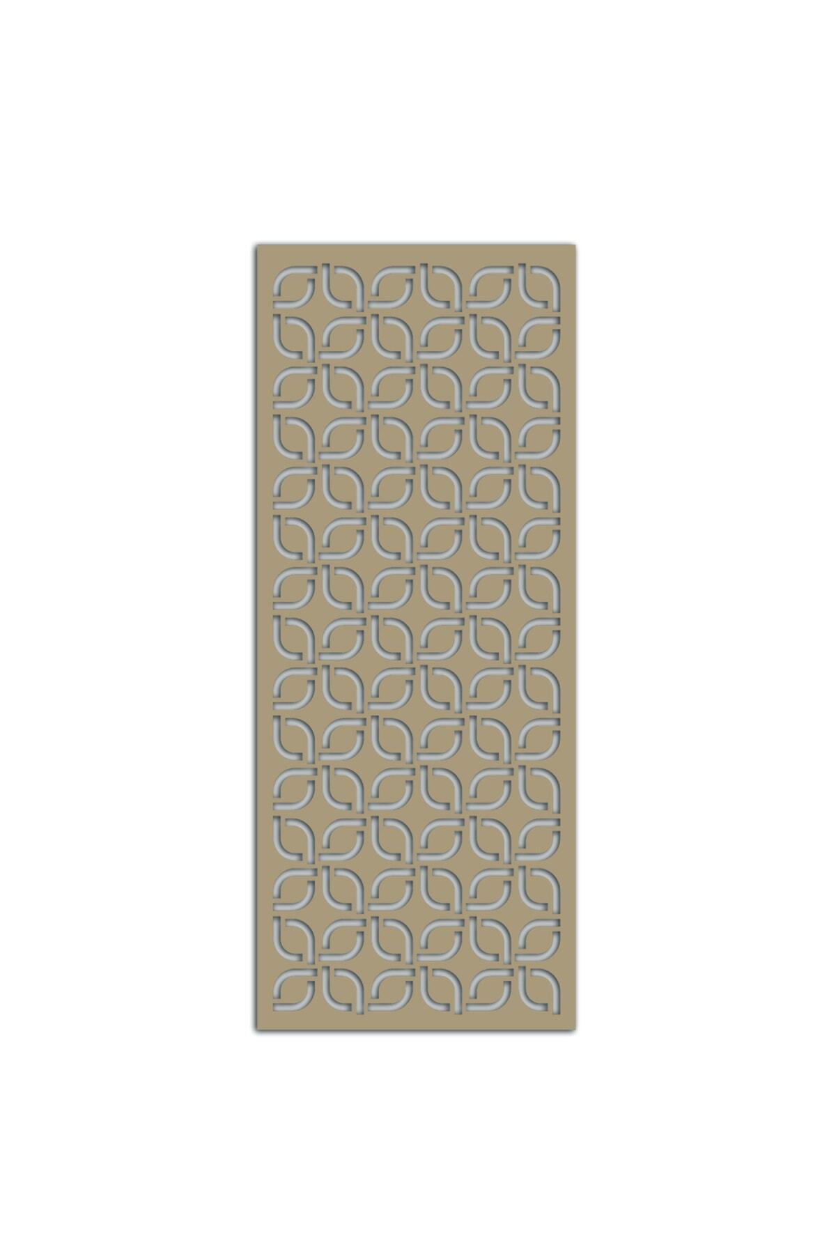Liar Dekor Liar Ahşap Seperatör (Paravan) - KSP-27 - (10 mm) - (60 cm x 160 cm) - (Ham)