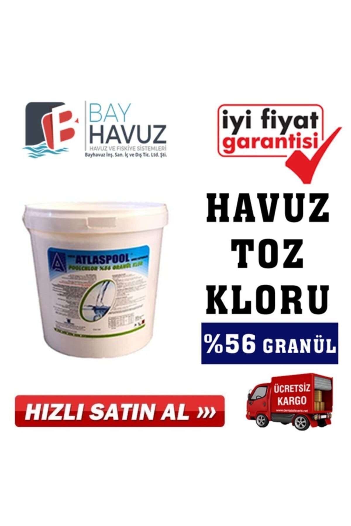 BayHavuz Havuz Suyu Kloru 10 kg