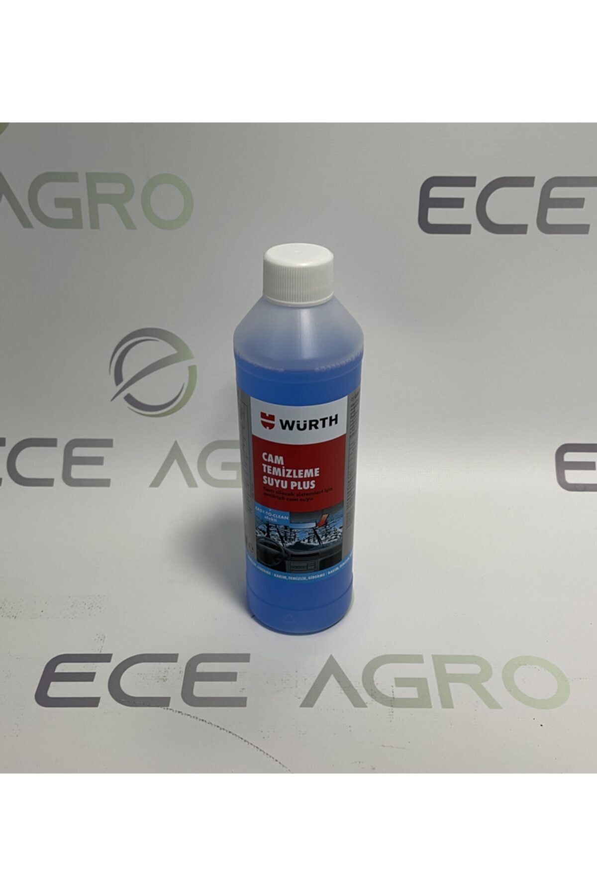 Würth Cam Temizleme Suyu Plus 2 Adet 500 Ml.