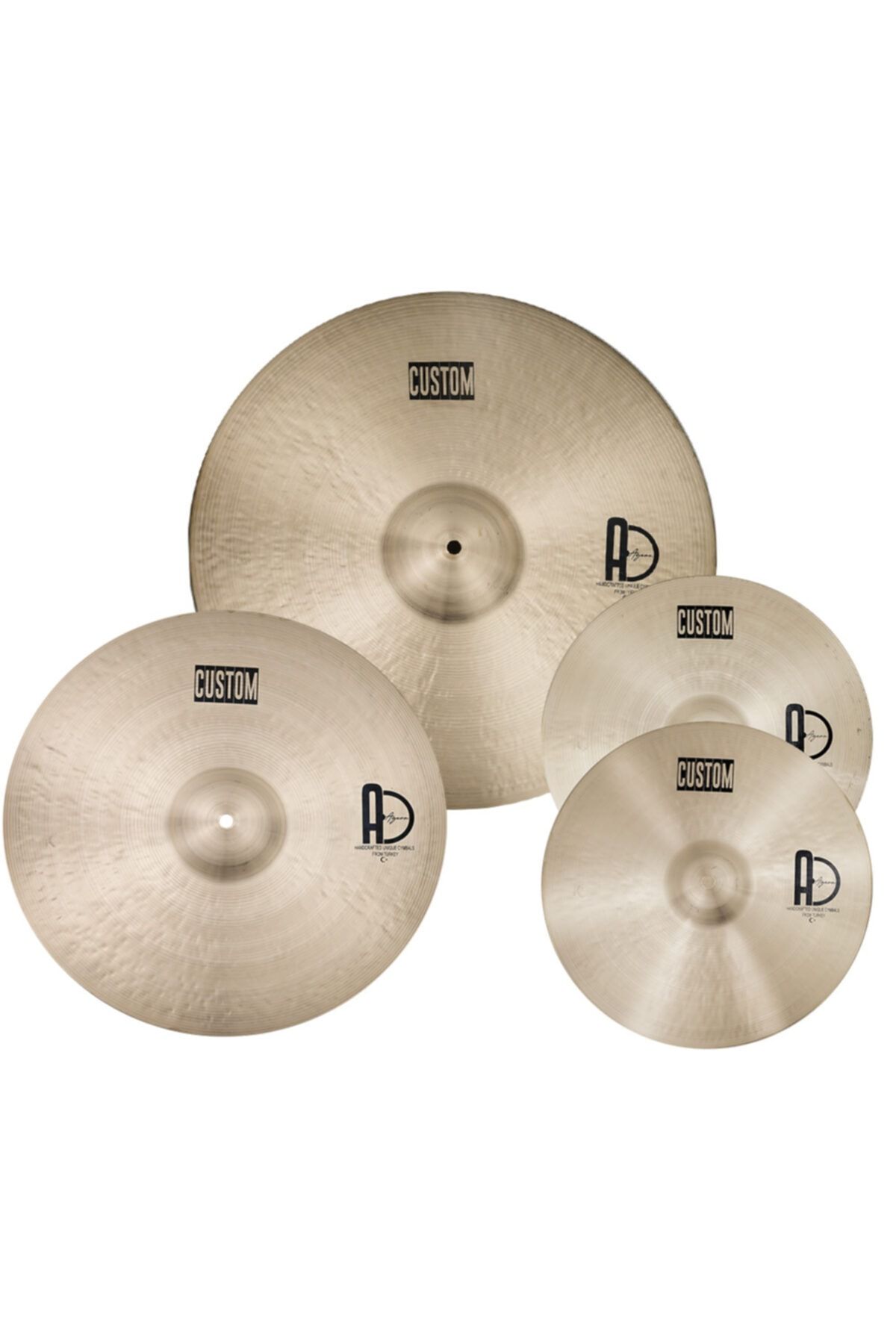 Agean Cymbals Custom Bateri Zil Seti (20\