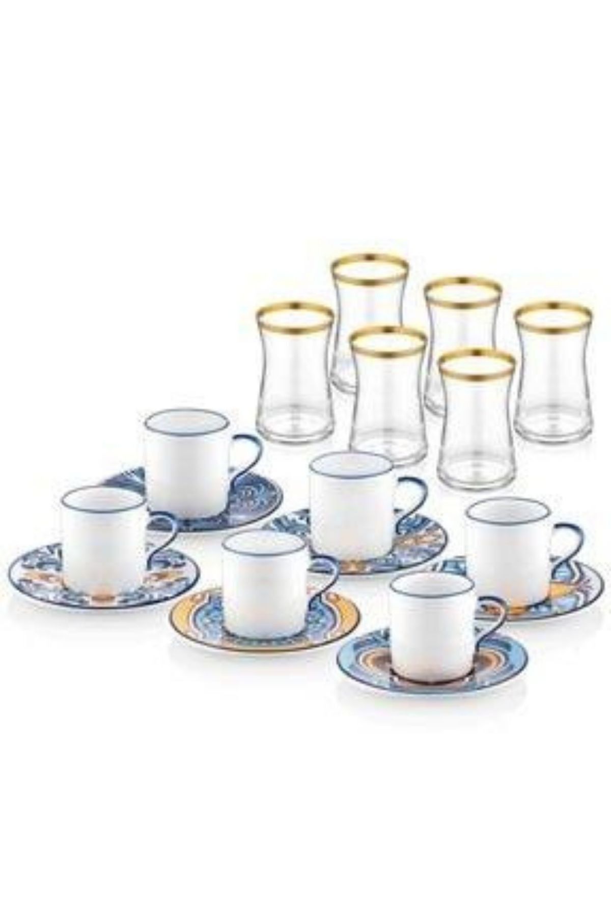 The Mia Toscana 18 Parça Kahve & Çay Seti