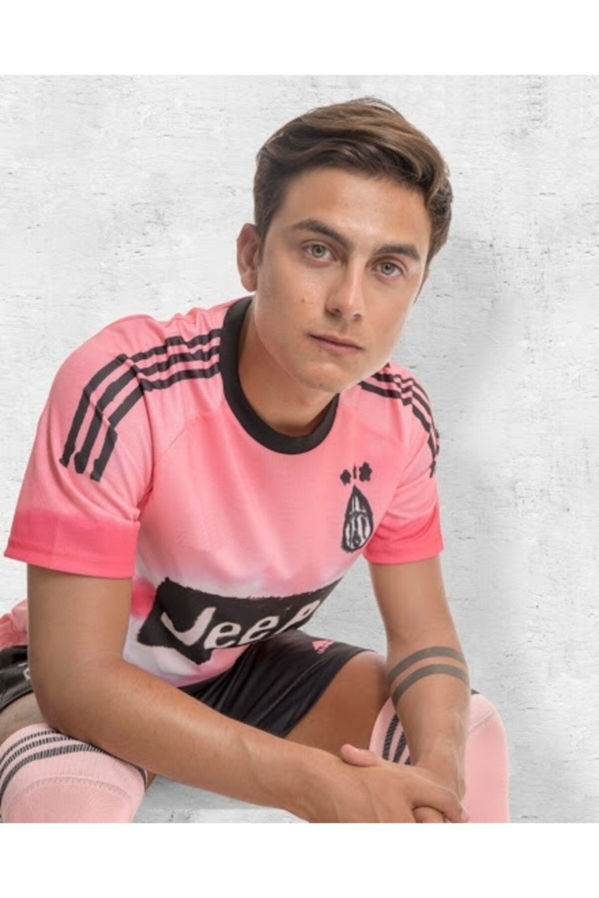 Nbag Juventus Ronaldo Pink Çocuk Futbol Forma+şort Takımı