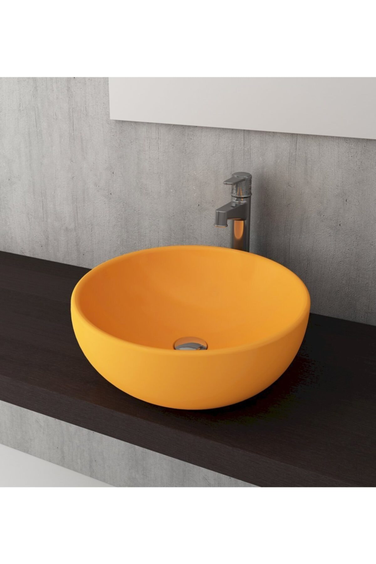 Bocchi Venezia Çanak Lavabo - Parlak Mandalina Sarısı