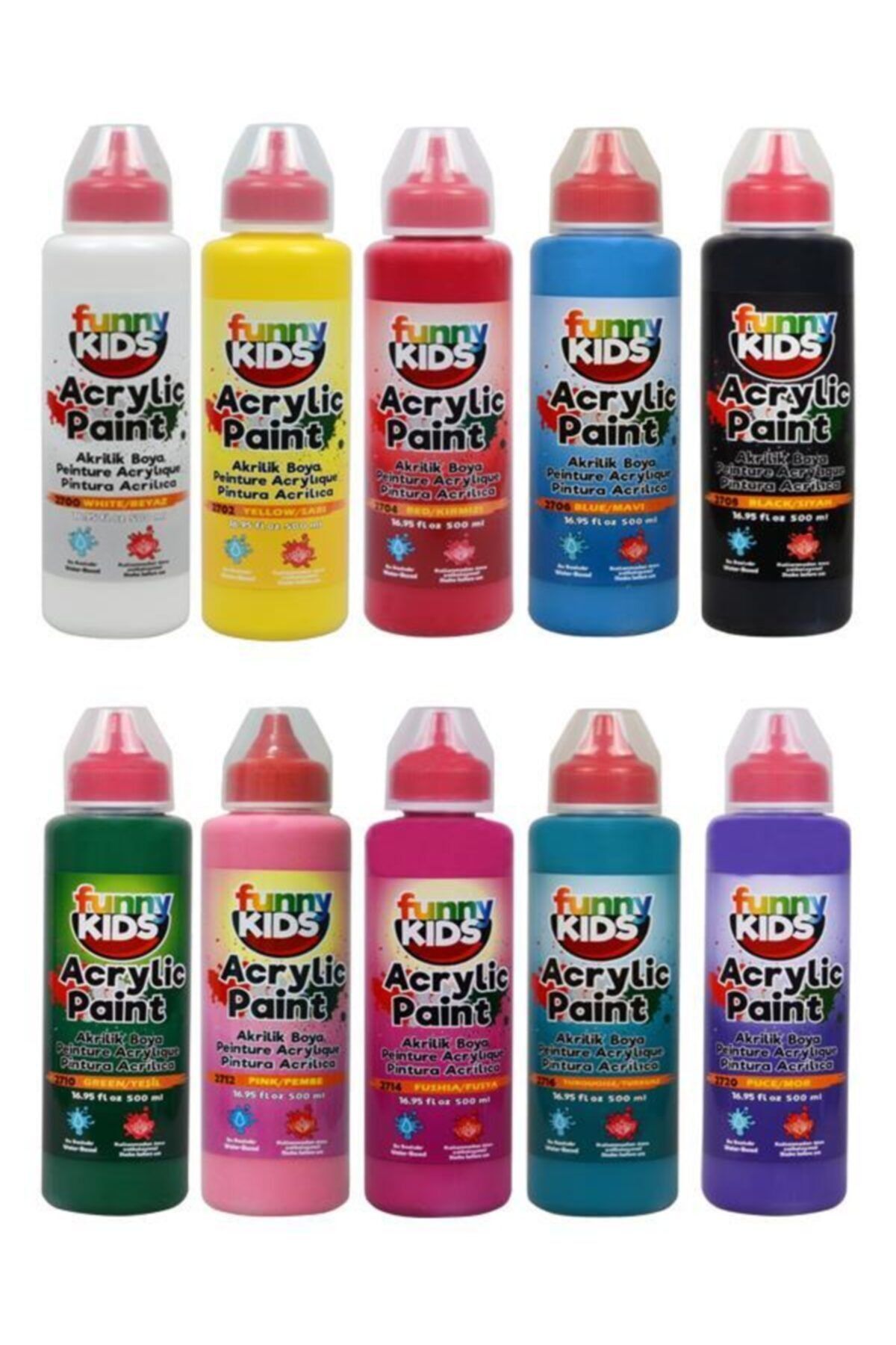 Rich Funny Kids Akrilik Boya 500 Ml
