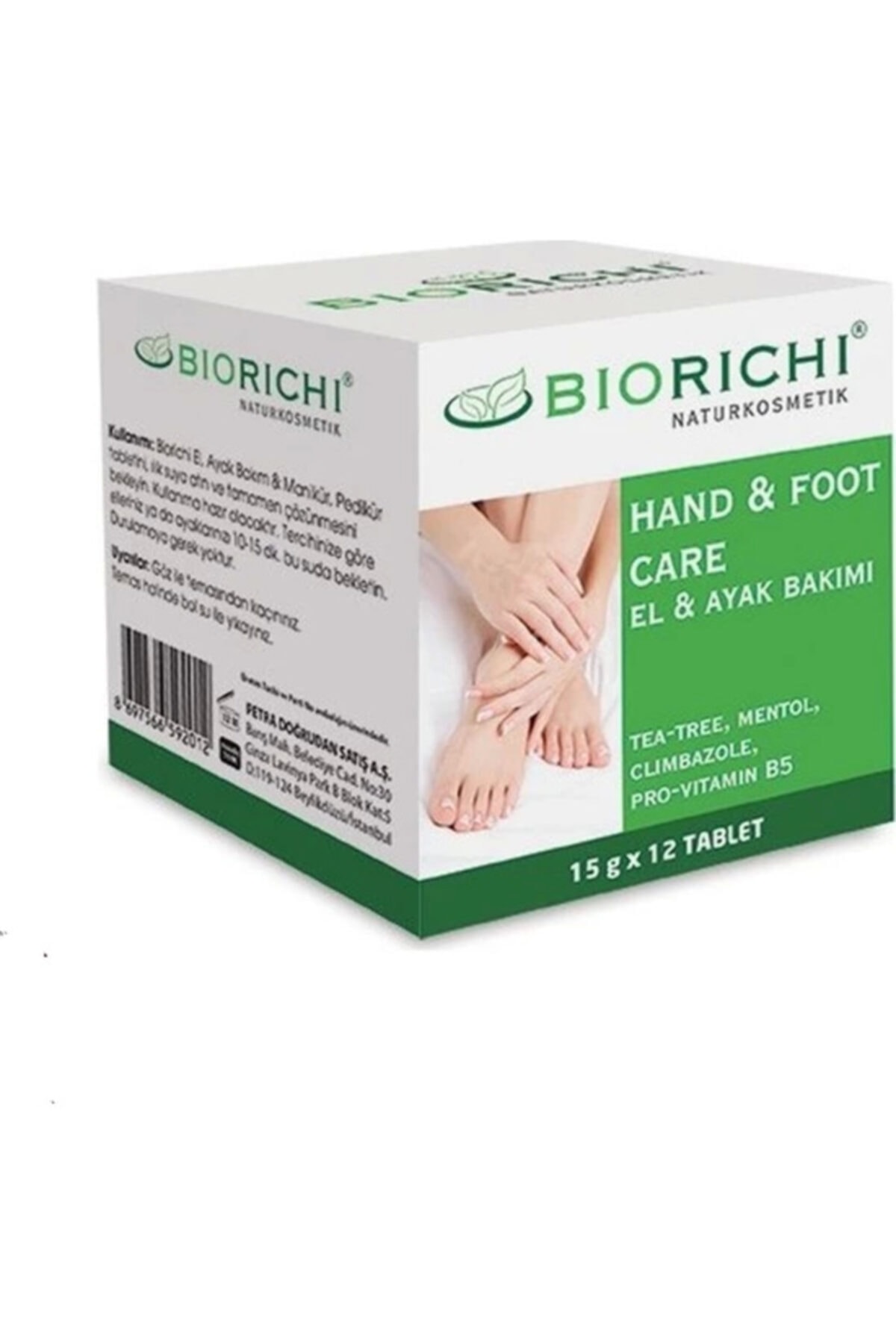 Biorichi El & Ayak Bakımı15g X 12 Tablet