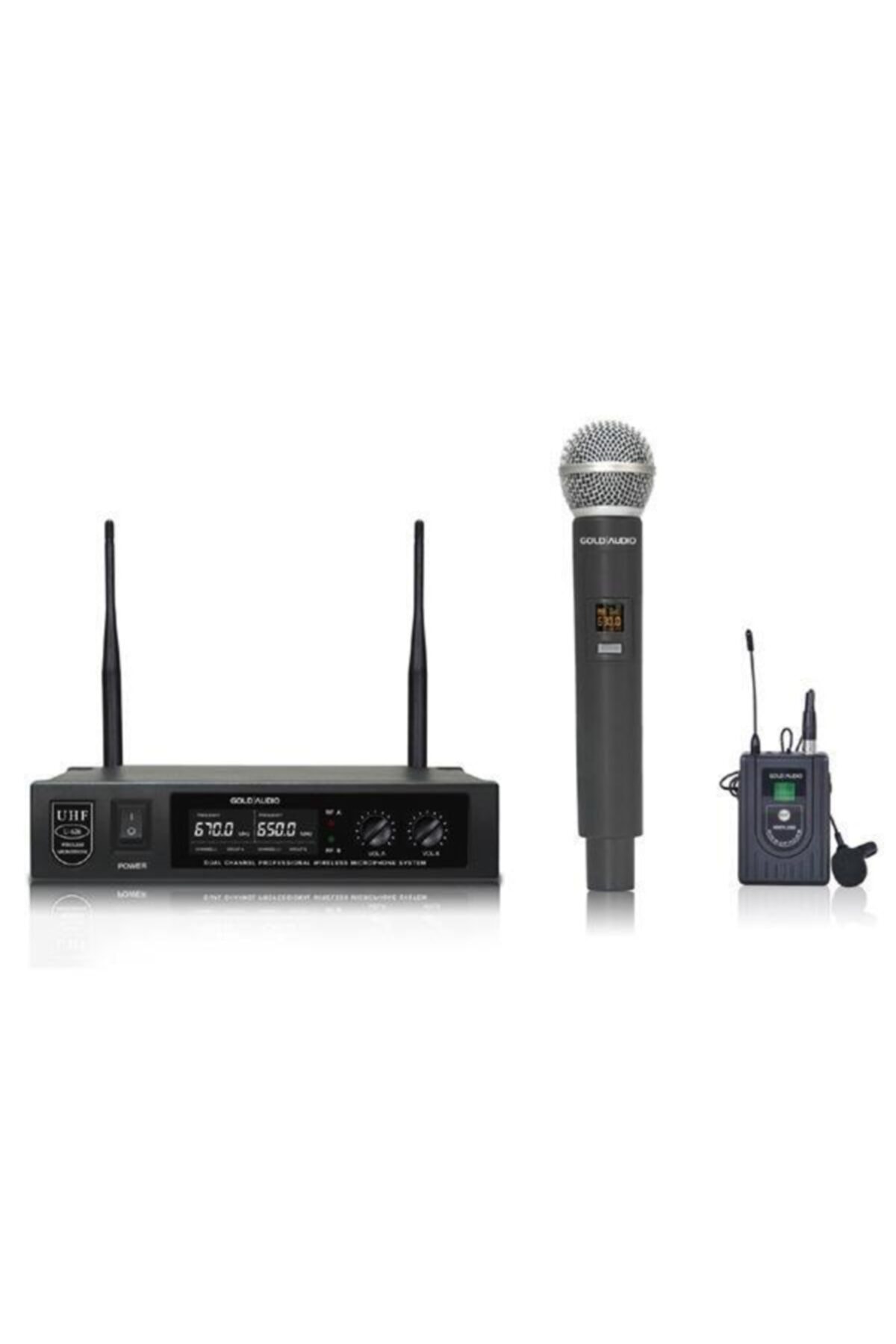Gold Audio U 626 Ey Uhf - El+yaka Mikrofon