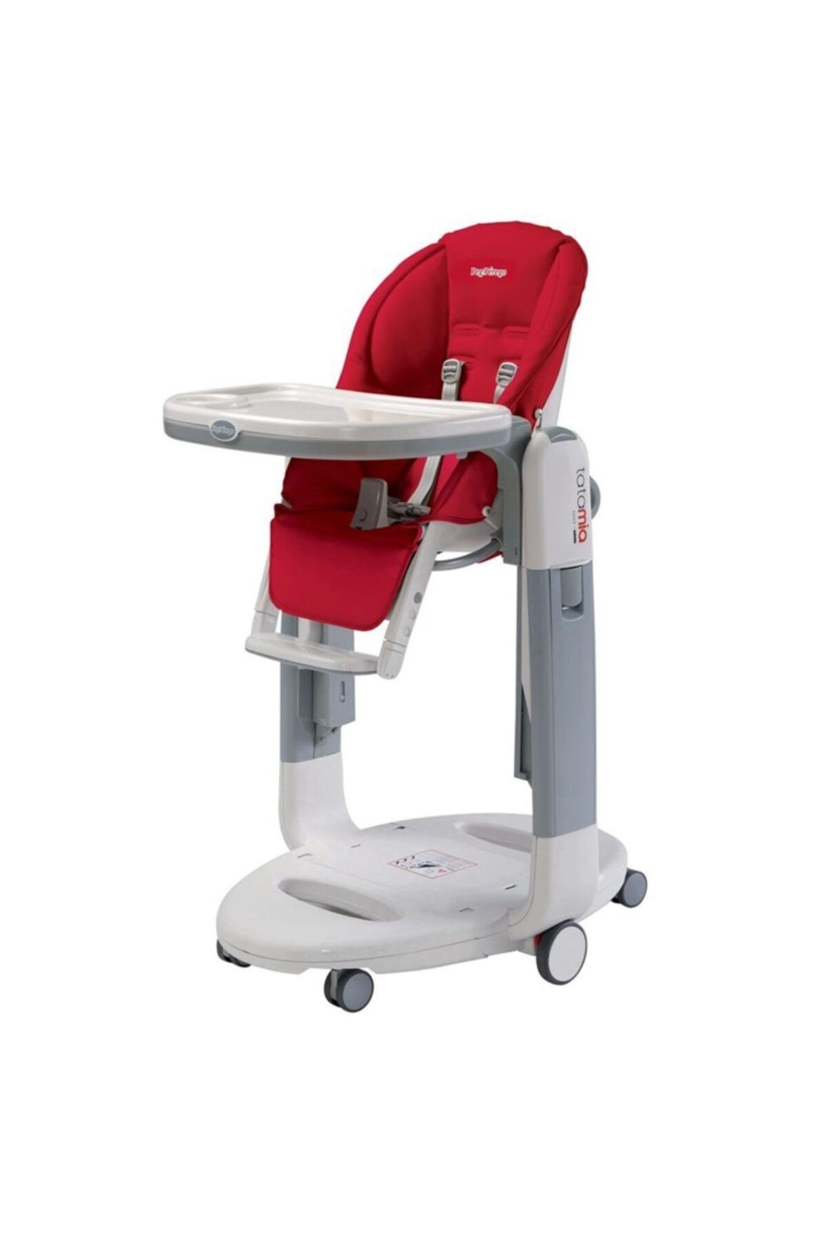 Peg Perego Kırmızı Fragola Tatamia Follow Me Mama Sandalyesi