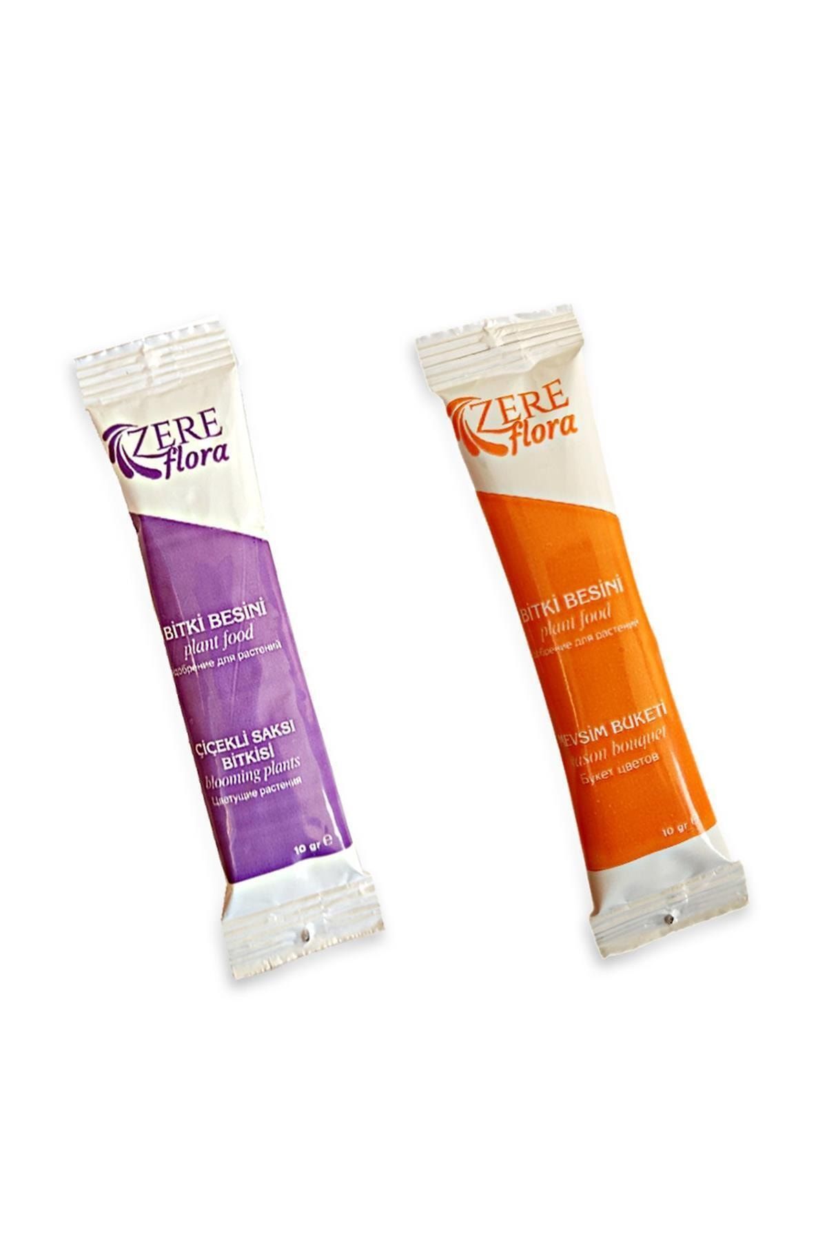 Zere Flora 10 Çiçekli Saksı Bitki Besini - 5 Mevsim Buketi Besin