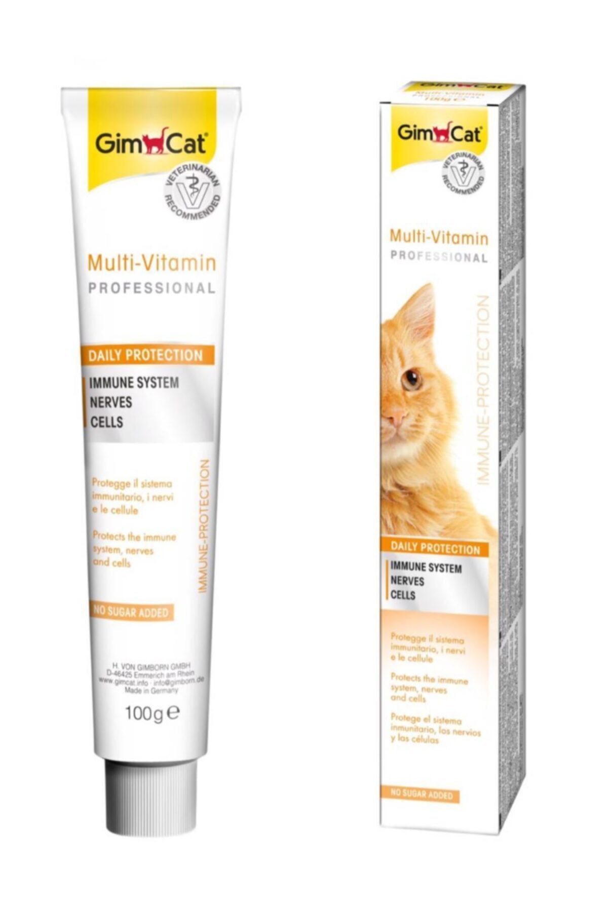 Gimcat Multivitamin 100 gr Kedi Vitamin Macunu Skt 01.2022