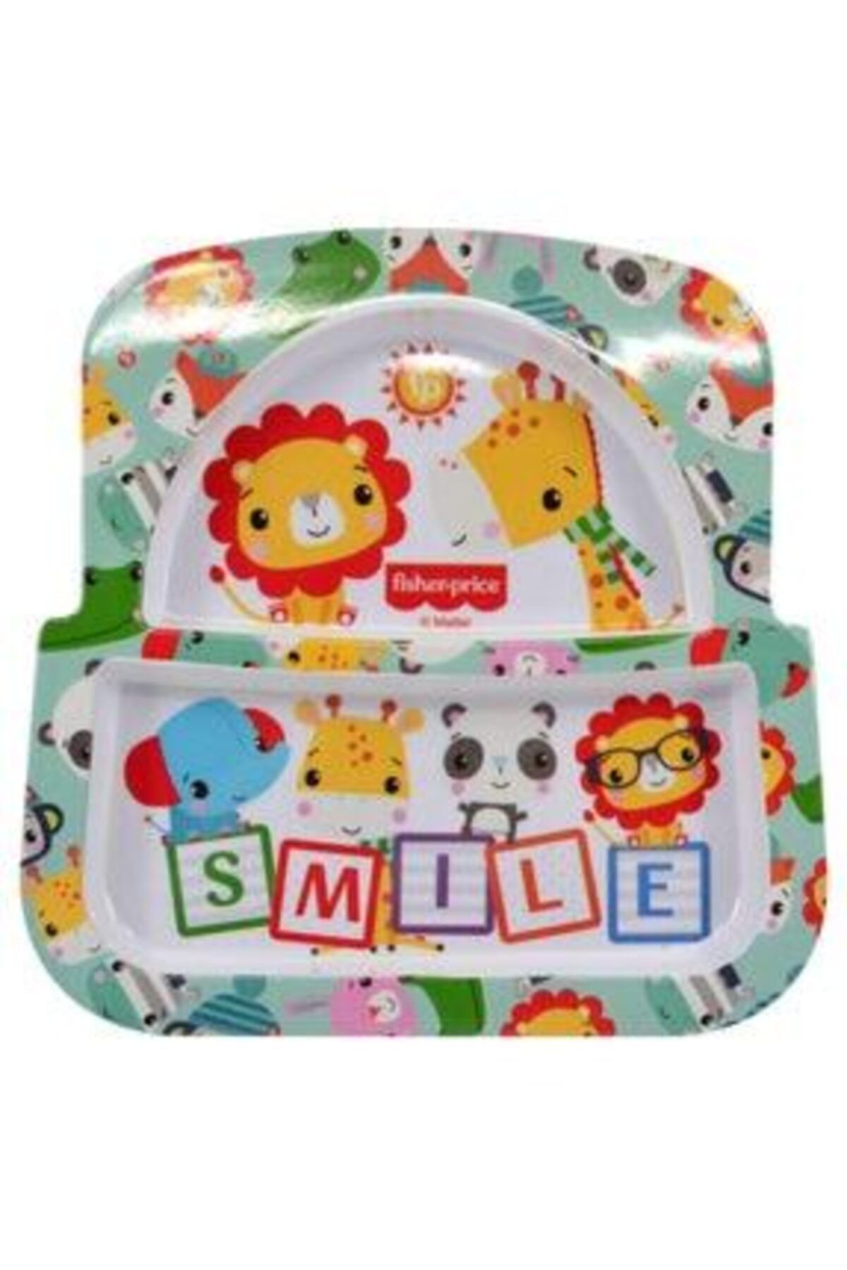 FISHER PRICE Desenli Bölmeli Mama Tabağı
