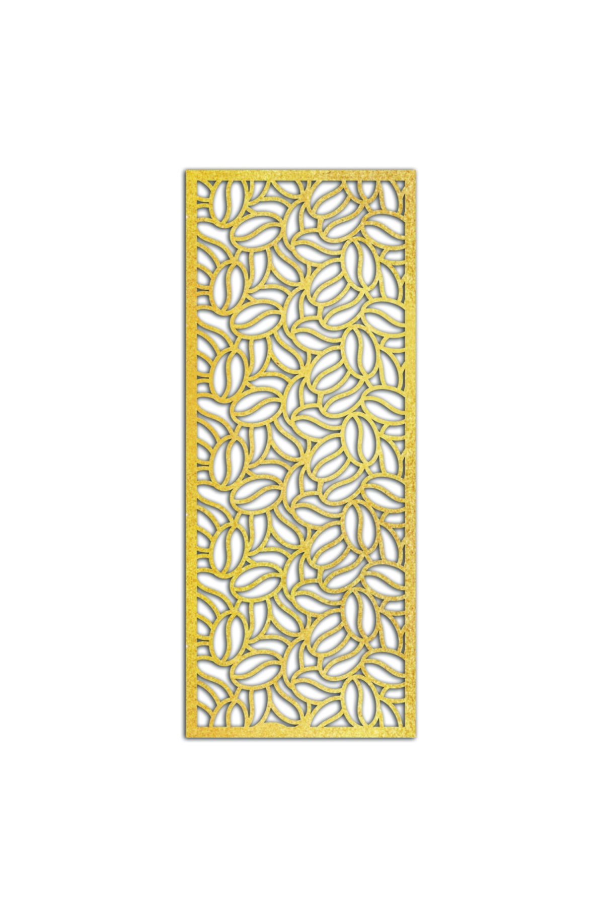 Liar Dekor Liar Ahşap Seperatör (Paravan) - KSP-40 - (10 mm) - (60 cm x 160 cm) - (Gold)