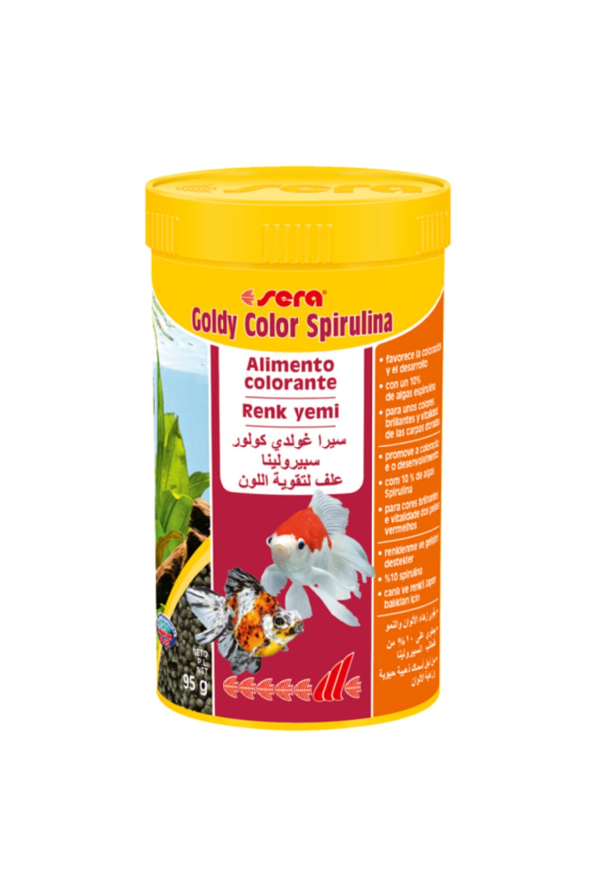 SERA Goldy Color Spirulina 250 Ml (95 Gr)