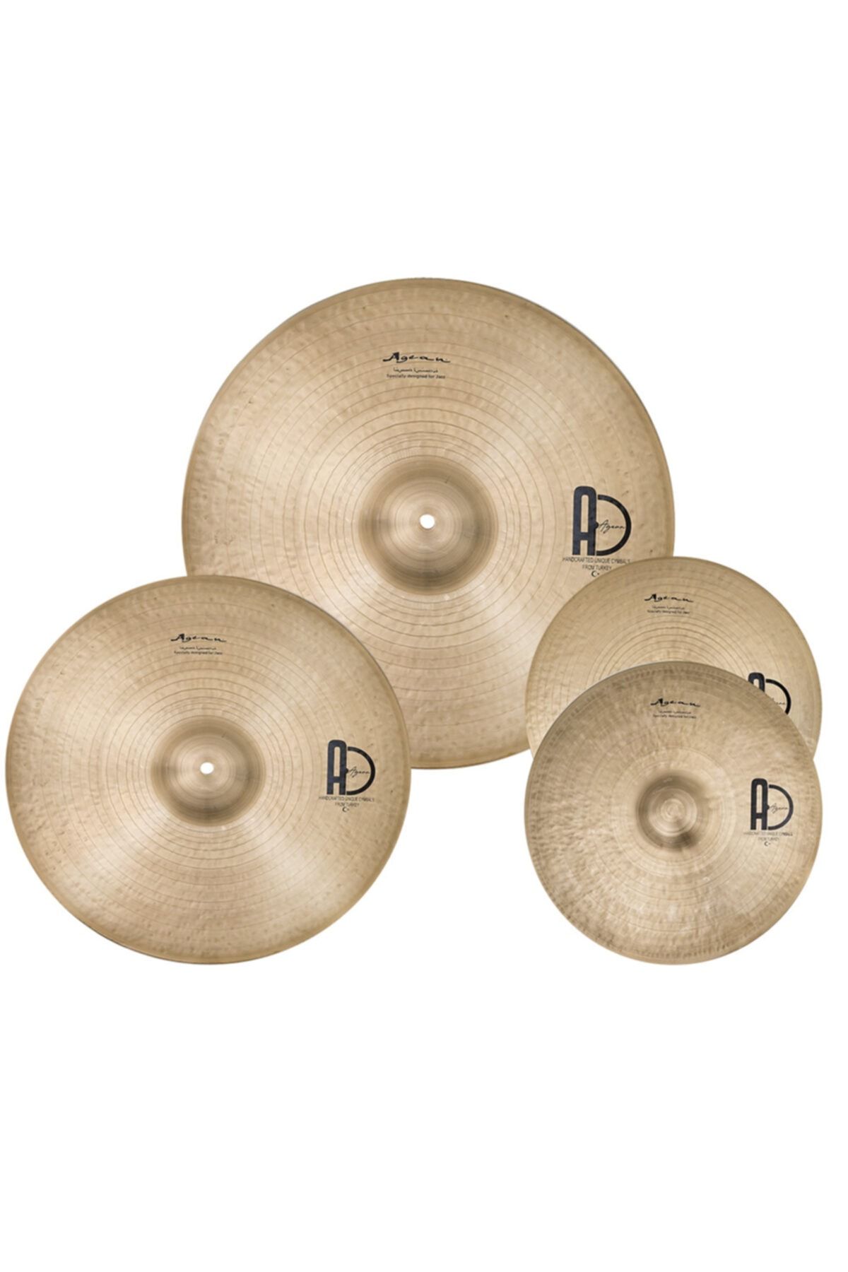 Agean Cymbals Special Jazz Bateri Zil Seti-(14\
