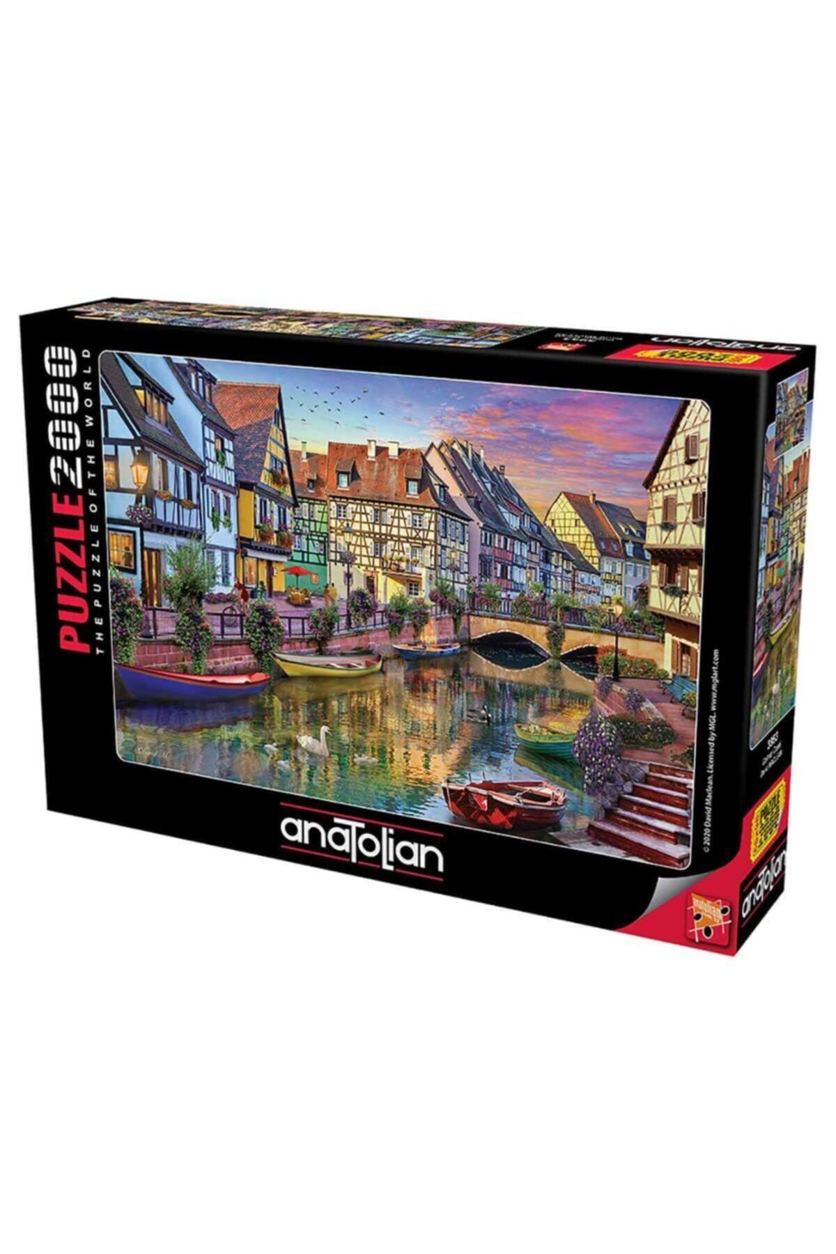 Anatolıan 2000 Parça Puzzle : Colmar Kanalı