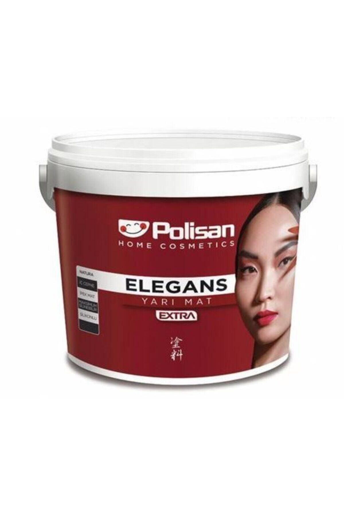 Polisan Elegans Extra Yarı Mat (küf Önleyici Antibakteriyel) Boya 2,5 Lt 4032 Elegan Mocha Ci-6265