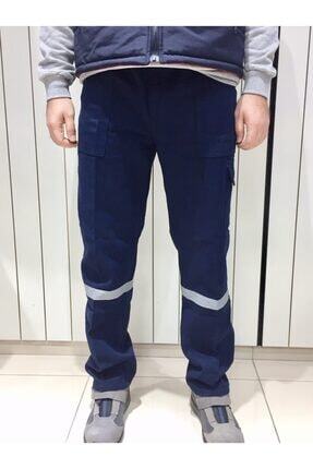 Gabardin Kışlık Lacivert Iş Pantolonu Image 0