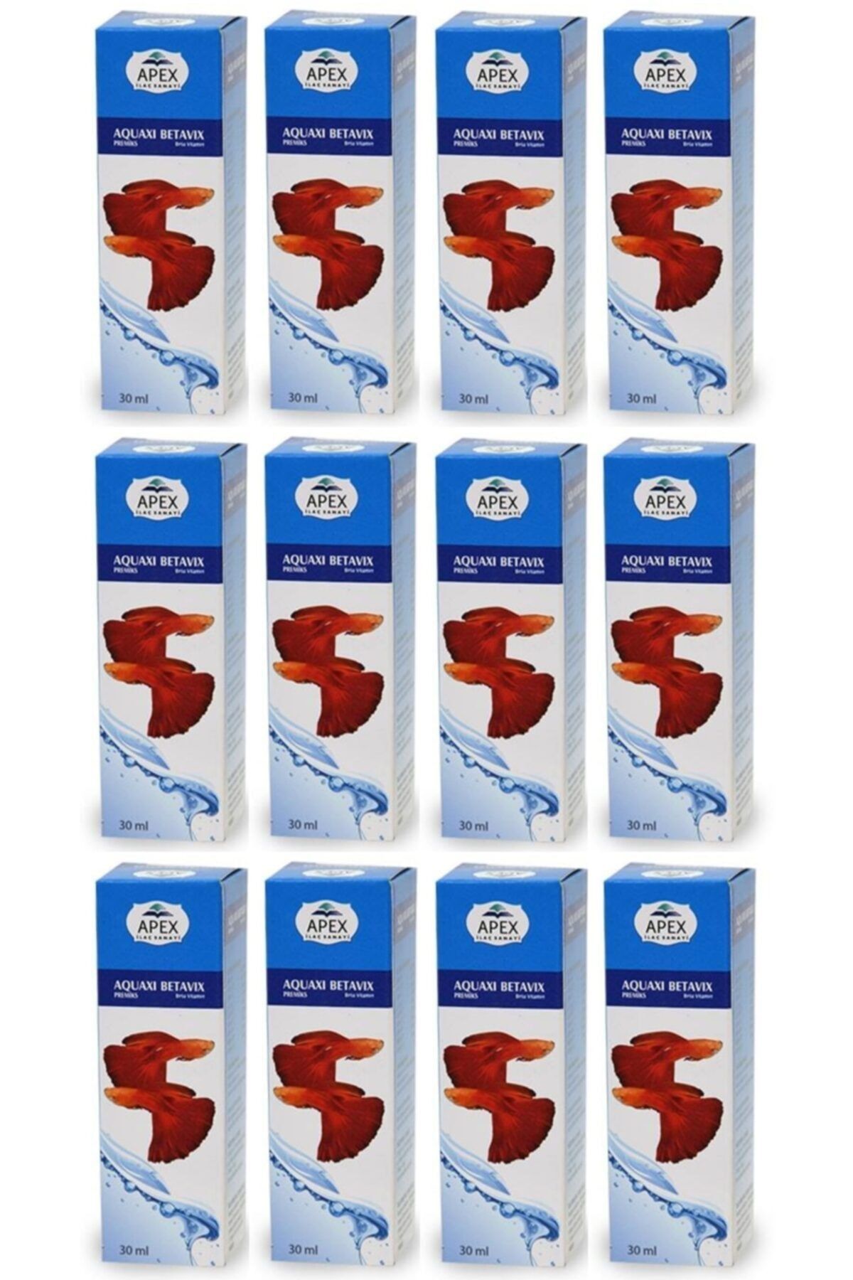 ARMATÜRK Aquaxi Betavix Betta, Beta Vitamini, 12 Adet