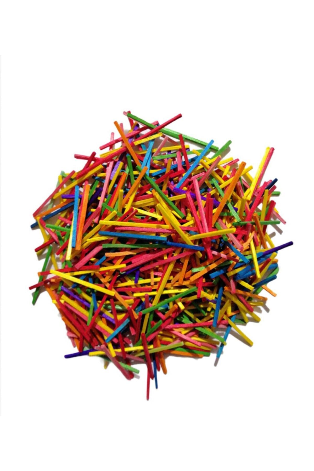 BSB Renkli Ahşap Çubuk 500'lü