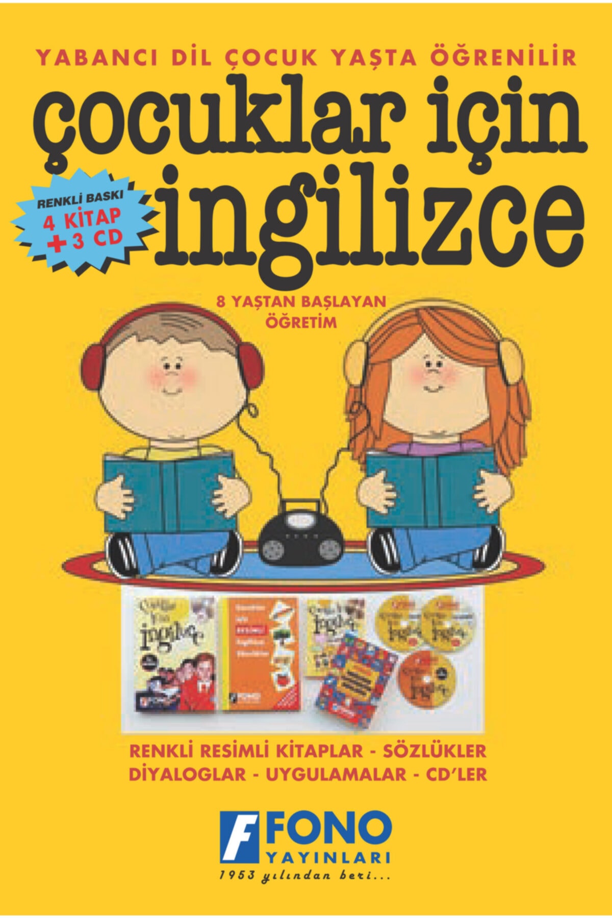 Fono Yayınları Çocuklar Için Ingilizce Set (seslendirmeli)