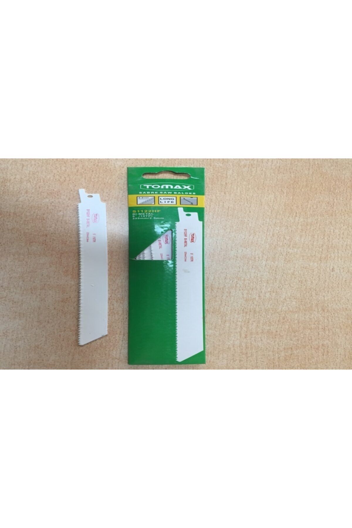 DRL HIRDAVAT Tomax Tilki Kuyruğu Testere Uç-uc-(2 Adet Fiatı) - Bı-metal- 225 Mm X 2,5 Mm