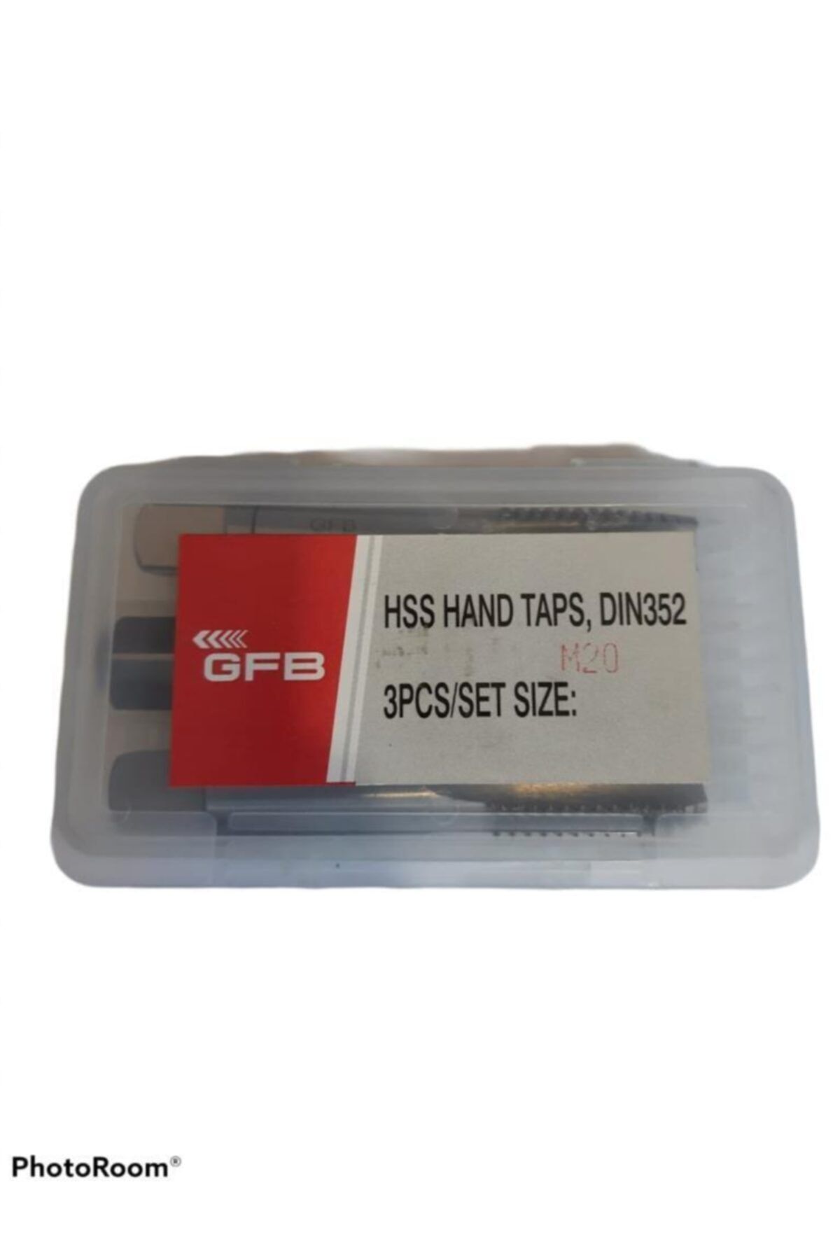 GFB Hss 3 Parça M20 Takım Kılavuz M20x2.5 Mm