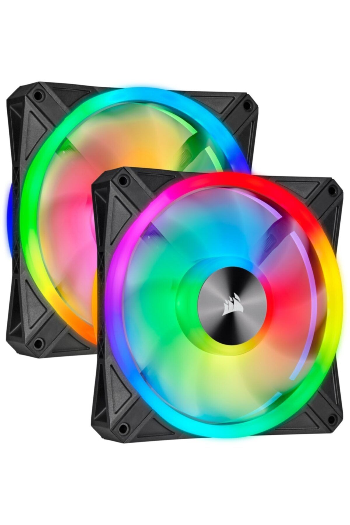 Corsair Ql140 Rgb 140 Mm Lıghtıng Node Pwm Fan Dual Pack Kasa Fanı Co-9050100-ww