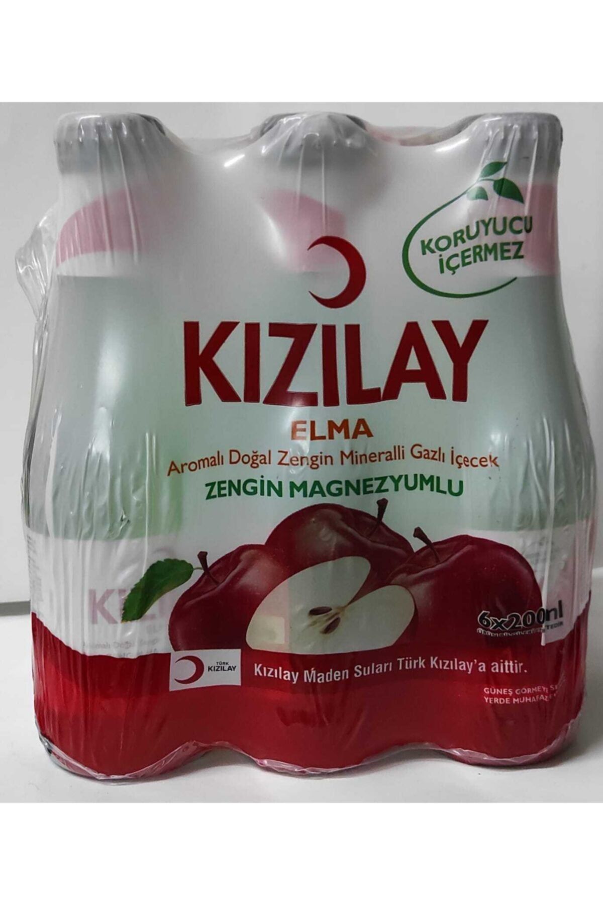 Kızılay Elma Aromalı Maden Suyu 200 Ml 24 Lü