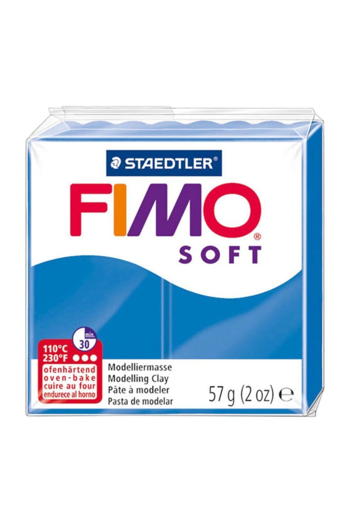 Staedtler Fimo Soft Polimer Kil - Pacific Blue - 57g