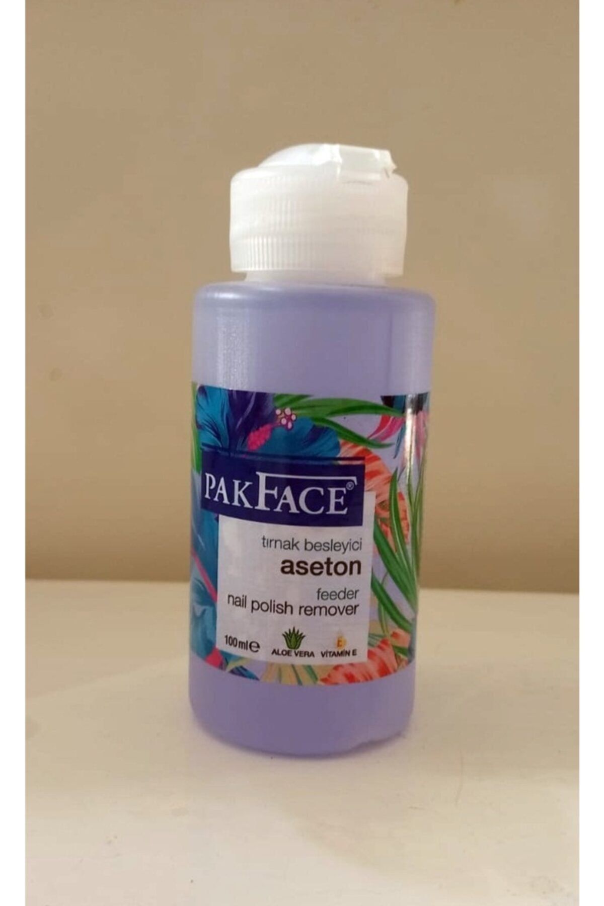 Pak Face Tırnak Besleyici Aseton 100 ml