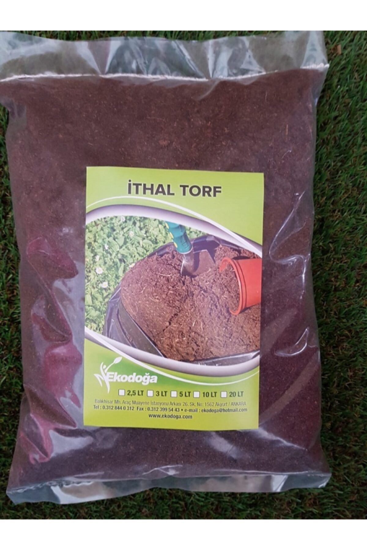 Doğalsan Tarım Ithal Torf 2,5 Lt Kaliteli Çiçek Toprağı Saksı Toprağı Torf Toprak Tohum Fide Torfu Doğal Torf