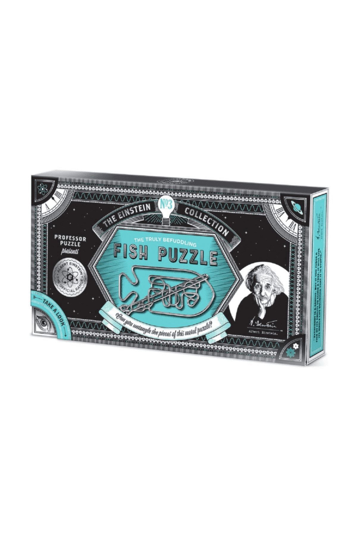 Professor Puzzle Einstein's The Fish Metal Puzzle Ein-1