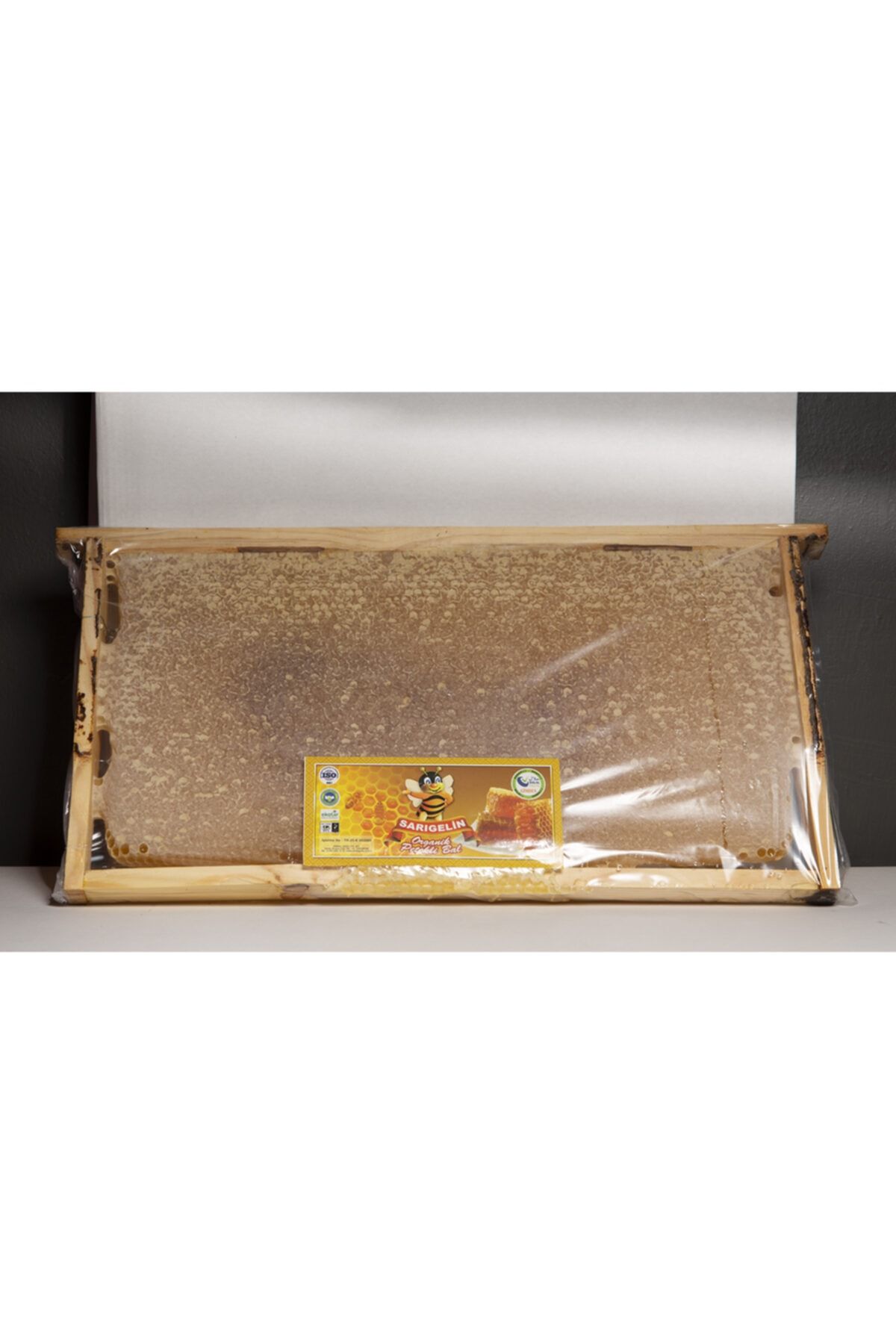 ERBAL - Sarıgelin Organik Petek Bal-3100 gr