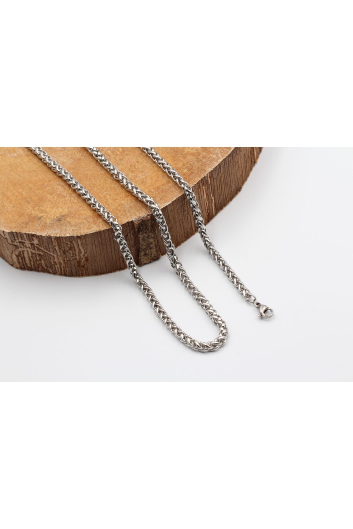 Anatolia Silver Çelik Kolye Bileklik Set