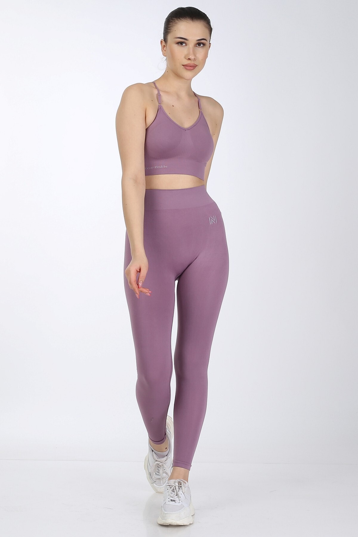 NORFOLK Lilac Dikişsiz Sporcu Taytı
