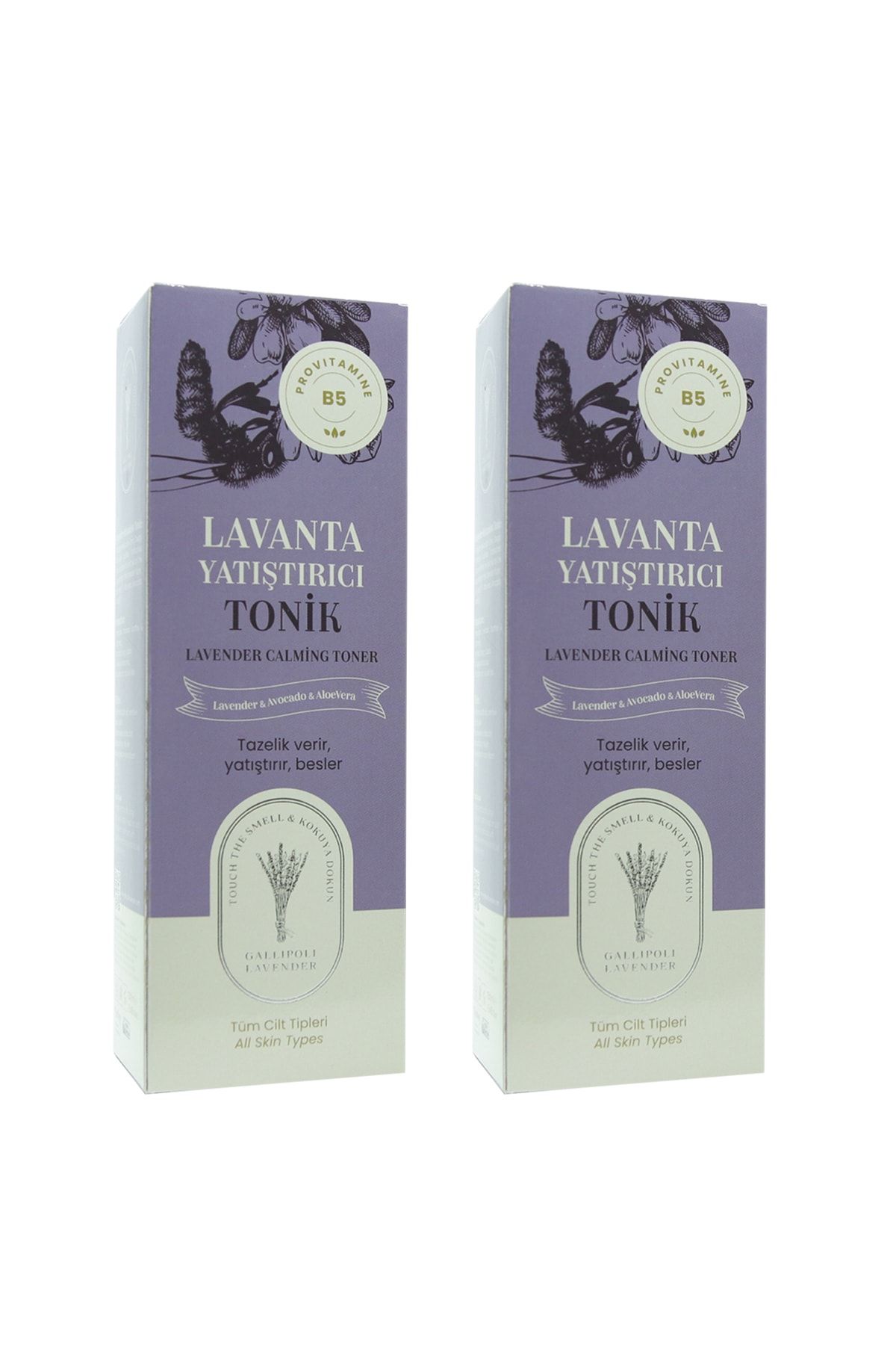 Gallipoli Lavender Lavanta Yatıştırıcı Tonik 250 ml Yüz Toniği 2 Adet