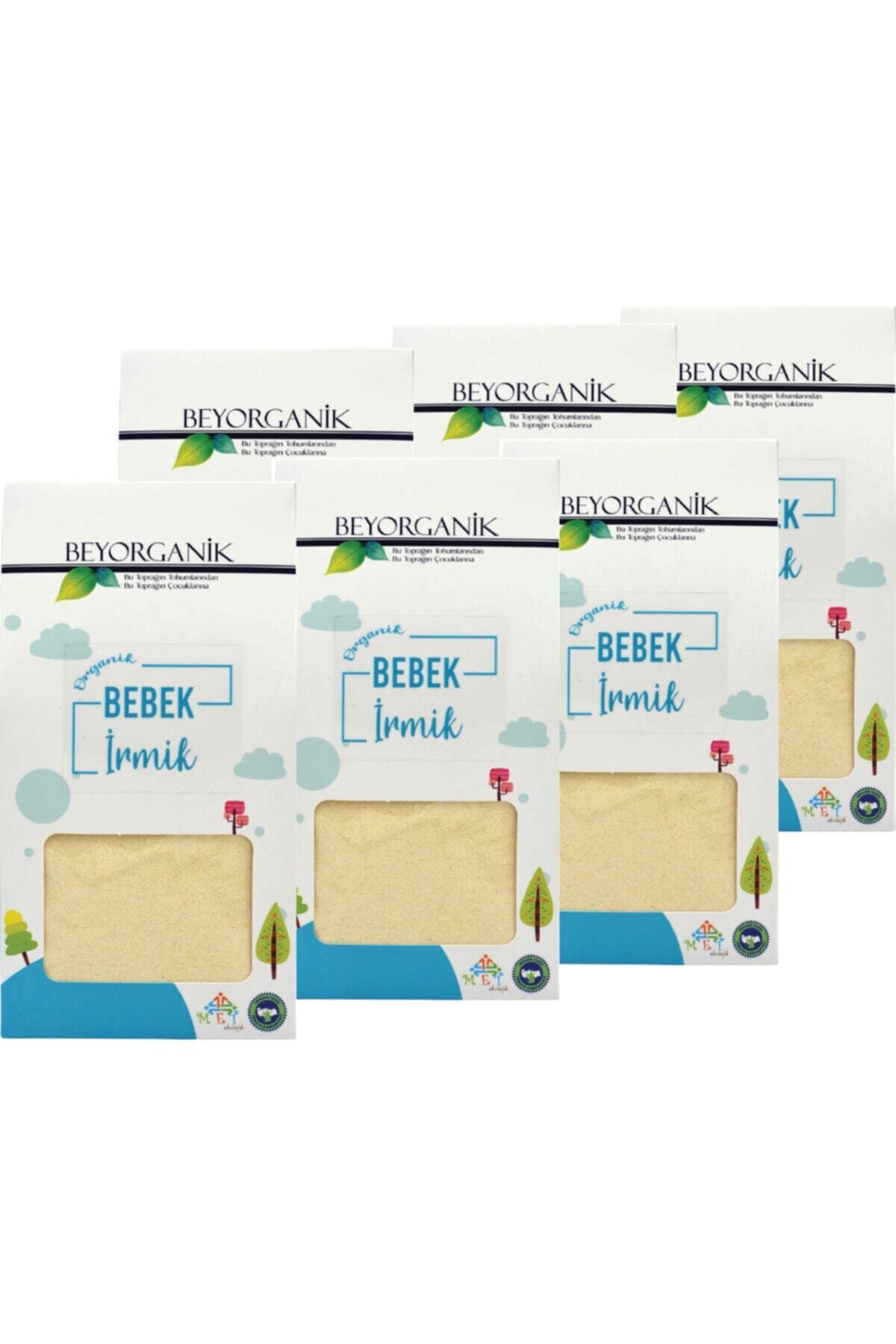 BEYORGANİK Bebek İrmiği 350 gr * 6