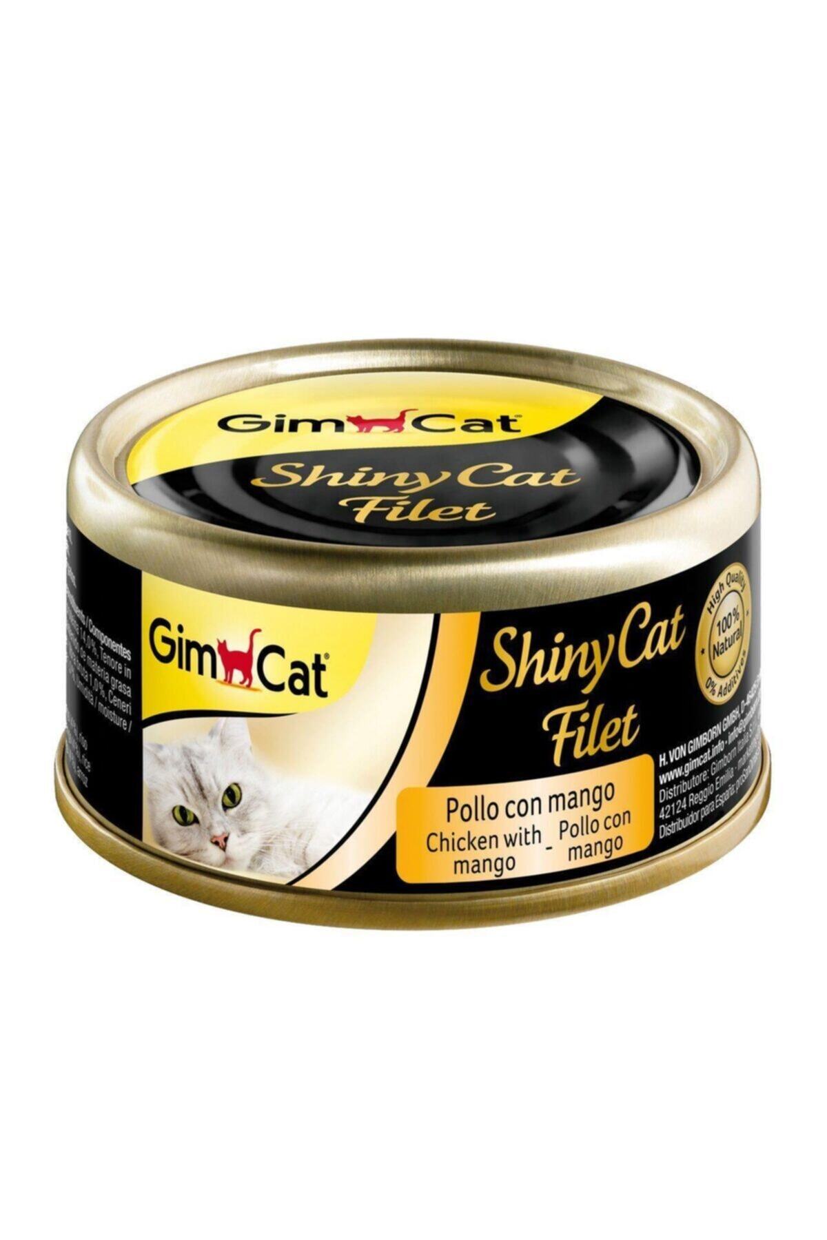 Gimcat Shinycat Tavuk Mango Kedi Konserve 70gr