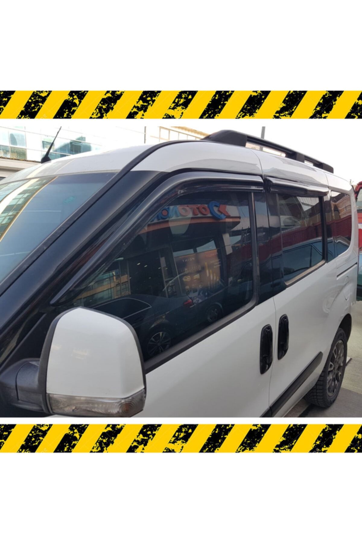 Point Fiat Doblo 2 Mügen Cam Rüzgarlığı Benekli 2010 - 2021 Arası 4 Cam Set