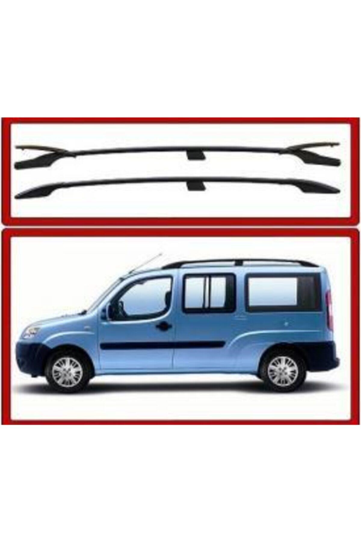 Autokit Fiat Doblo Tavan Çıtası Port Bagaj Roof Rail(siyah)