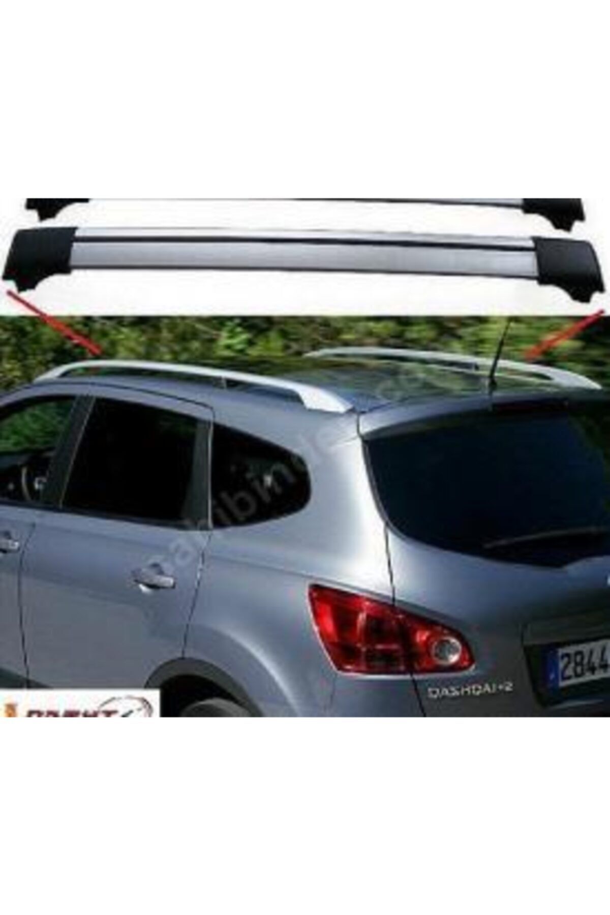 Autokit Nissan Qashqai +2 2009+ Wıngbar Port Bagaj Ara Atkı Tavan Barı